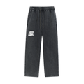 Snow Wash Heavyweight Sweatpants - White Type Logo