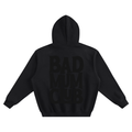 Fleeced Boxy Hoodie - Blacked Out